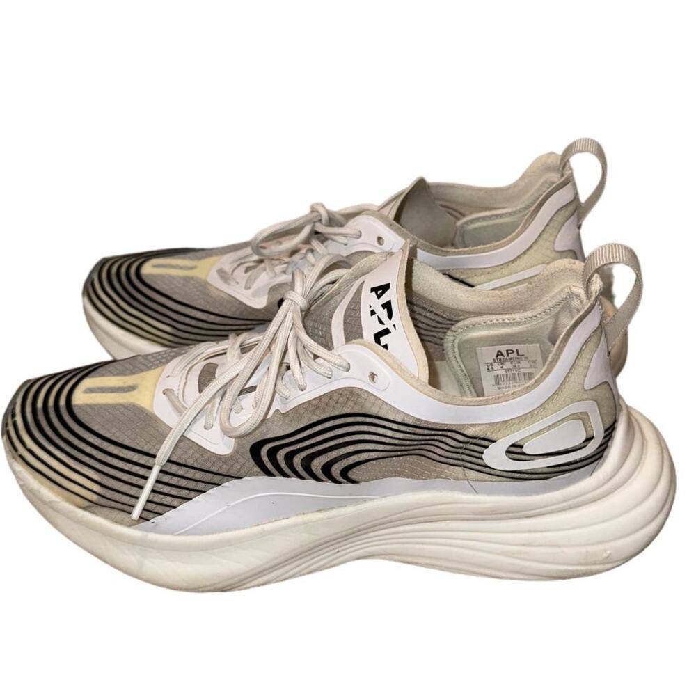 APL: Athletic Propulsion Labs Streamline Women’s White Clear Midnight Shoes